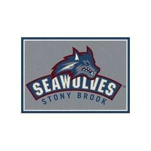   Seawolves 3 10 x 5 4 Team Spirit Area Rug (Seawolves Logo