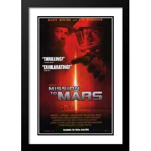 Mission to Mars 32x45 Framed and Double Matted Movie Poster   Style A 