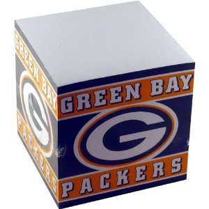  Green Bay Packers Team Logo Paper Note Cube Sports 