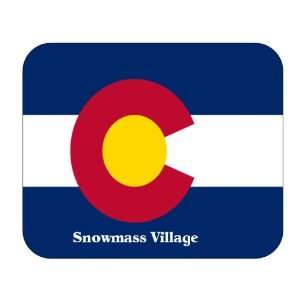  US State Flag   Snowmass Village, Colorado (CO) Mouse Pad 