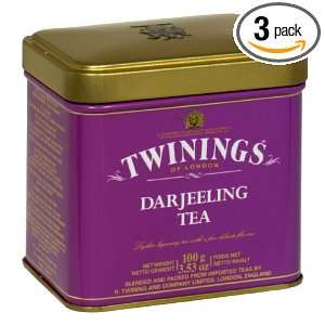 Twinings Darjeeling Tea Loose, 3.5300 ounces (Pack of3)
