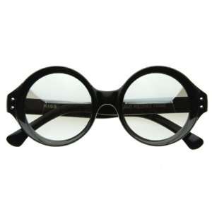  Inspired Fashion Round Circle Clear Lens Glasses