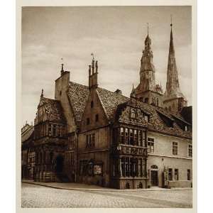  1925 Rathaus Town Hall Lemgo Germany Architecture 