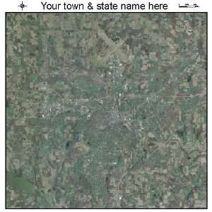 Aerial Photography Map of Mansfield, Ohio 2010 OH 