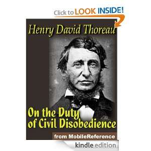 On the Duty of Civil Disobedience (mobi) Henry David Thoreau  