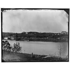 Civil War Reprint Washington, District of Columbia. View of Georgetown 