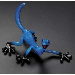  Kittys Critters Skeeter Blue Lizard Figurine 