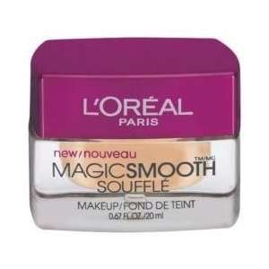   Loreal 520 Creamy Nat Magic Smooth Souffle Makeup(Pack Of 3) Beauty