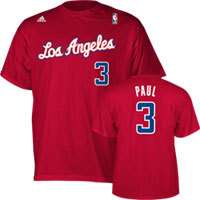 Clippers Chris Paul Adult Jersey t shirt Officially licensed Adidas 