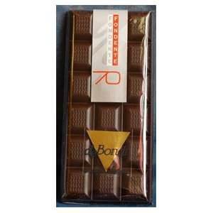 deBondt Dark Chocolate Bar   70% cacao  Grocery & Gourmet 