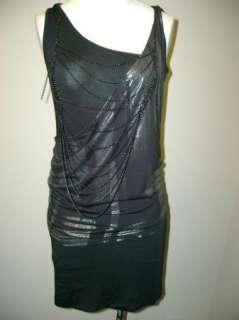 Christian Audigier Ed Hardy Black SOS Dress NWT $118  