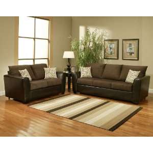   Traditional Modern Fabric Sleeper Sofa Set, CO LAU S1