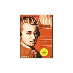  Mozart Arias for Soprano Book With CD