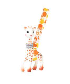 Sophie the Giraffe Toy sitter by Tutimnyc Blue Dots New  
