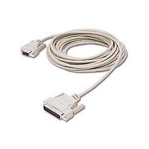   Db9F Null Modem Cable Beige Serial Cable Male To Female Configurations