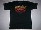 Hard Rock Cafe Guitar Tour Black T Shirt Si