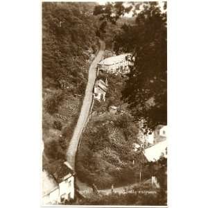   1930s Vintage Postcard Steepways Clovelly England UK 
