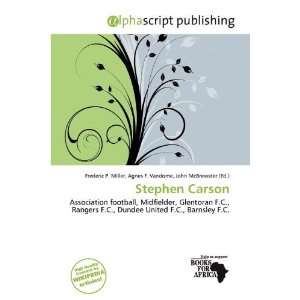  Stephen Carson (9786200309679) Frederic P. Miller, Agnes 