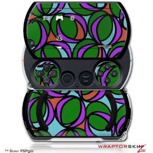 Sony PSPgo Skin Kit   Crazy Dots 03 Skin and Screen Protector by 
