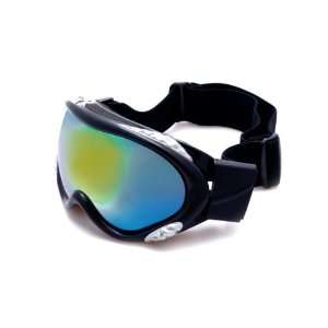  Ski goggles prescription eyeglasses (Black/Silver) Health 