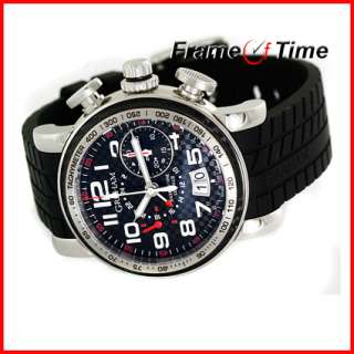 Graham Grand Silverstone Luffield GMT Chronograph Watch  