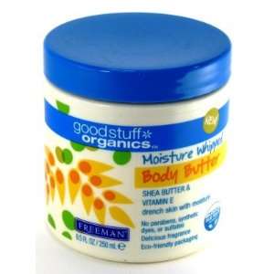 Freeman Goodstuff Organics Body Butter Shea Butter & Vitamin E 8.5 oz 