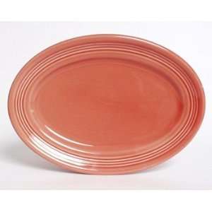   13 3/4 x 10 1/2 Orange Oval Platter (CNH 136) 6/Case