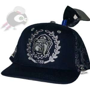   Hoyas Blue 1789 Laser Stitch Snapback Hat Cap