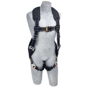 DBI/Sala 1100940 Delta Vest Style Full Body Harness, Medium, Navy 