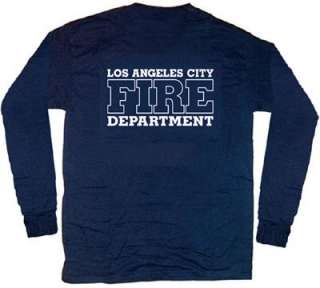 Los Angeles City Fire Dept. T shirt L Long Sleeves  