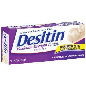  Desitin Original Diaper Rash Ointment 2 oz. (Pack of 6 