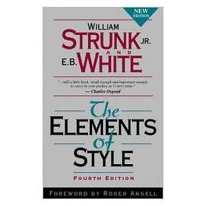   of Style 4th (forth) edition Text Only William Strunk Jr. Books