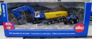 Siku 1/87 Die Cast Construction Set With Tractor  