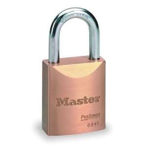  MASTER LOCK 6841LFWO Padlock,Interchangable Core,Brass 