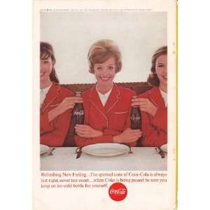  1963 Coca Cola Ad Ladies Sharing Coke Original Coke Ad 