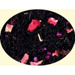 Chocolate Strawberry Loose Tea Blend, Premium Black Tea  