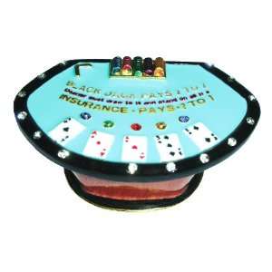  Objet DArt Release #125 Single Deck Casino Game Blackjack 