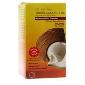   Virgin Coconut Oil 1,000 mg Softgels, 60 ct
