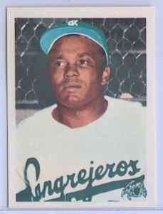 1972 Puerto Rico Baseball Buster Clarkson Negro Leaguer  