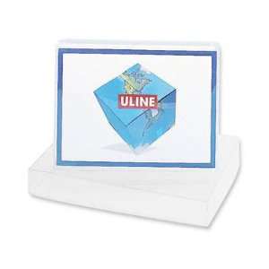  7 1/2 x 5 1/2 x 1 Clear Stationery Boxes