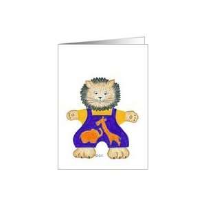  Lanky Lucas Lion Card Toys & Games