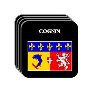 Rhone Alpes   COGNIN Set of 4 Mini Mousepad Coasters 
