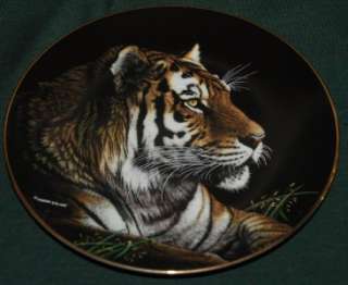 Hamilton/Martina R Richter Ltd Ed Plate SIBERIAN TIGER  