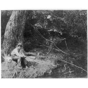  Booker Taliaferro Washington,1856 1915,fishing,pole