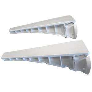  Tallon Marine Table Supports Long   2 Pack   White Sports 