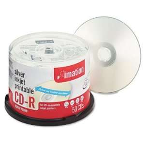  imation 17036   Printable CD R Discs, 700MB/80min, 52x 