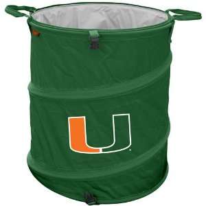    BSS   Miami Hurricanes NCAA Collapsible Trash Can 