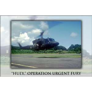 UH 1N Huey Helicopter, Operation Urgent Fury, Invasion of Grenada   24 