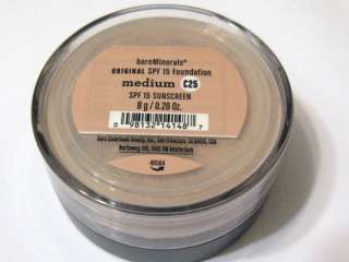   Minerals Medium Foundation ,8 g , CLG Sifter, Free US Shipping  