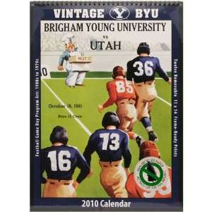   Cougars Vintage 2010 Football Program Calendar